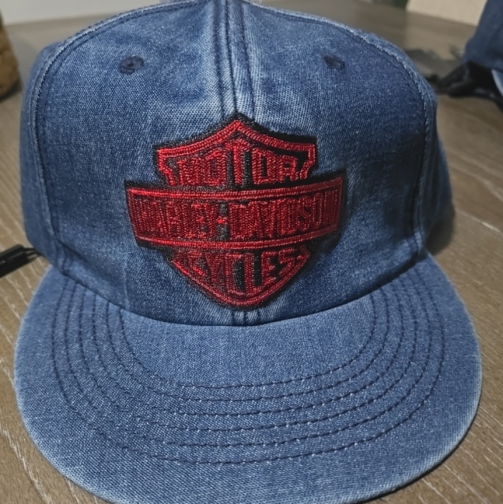 Harley-Davidson Bar & Shield Denim Snapback